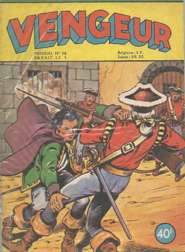 Scan de la Couverture Vengeur n 18